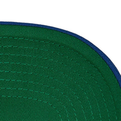 NHL Navy Edmonton Oilers Mitchell & Ness Core Team Ground Pro Adjustable Hat