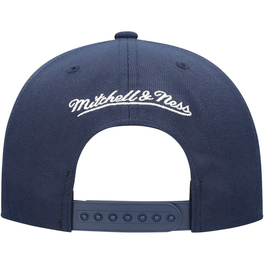 NHL Navy Nashville Predators Mitchell & Ness Core Team Ground Pro Adjustable Hat