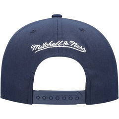NHL Navy Nashville Predators Mitchell & Ness Core Team Ground Pro Adjustable Hat