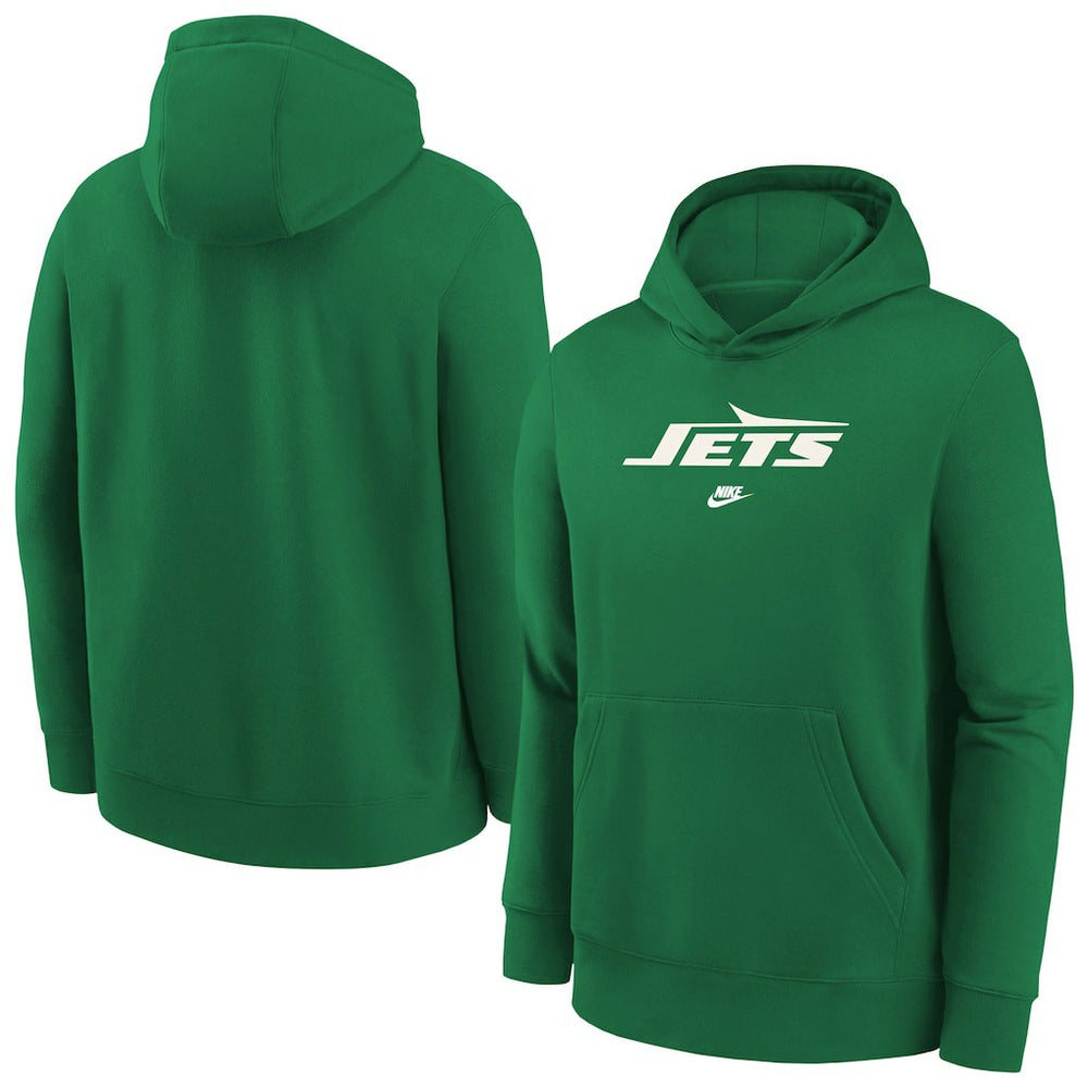 Youth Rewind Club Fleece Pullover Hoodie - New York Jets