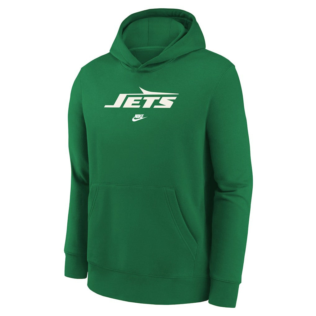 Youth Rewind Club Fleece Pullover Hoodie - New York Jets