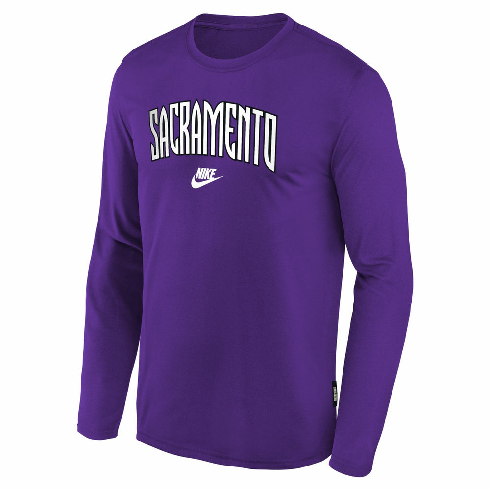 NBA Sacramento Kings Youth Hardwood Classics Long Sleeve T-Shirt