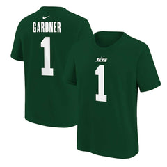 Ahmad Sauce Gardner  Youth Player Name & Number T-Shirt - New York Jets