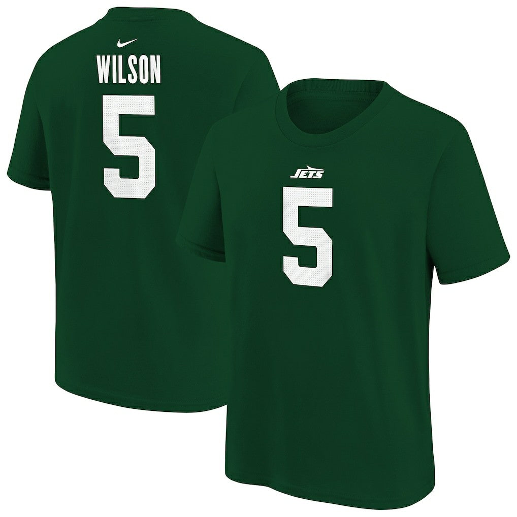 Garrett Wilson  Youth Player Name & Number T-Shirt - New York Jets