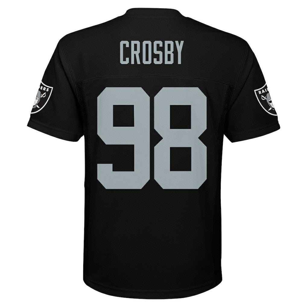 Maxx Crosby  Youth Replica Player Jersey - Las Vegas Raiders