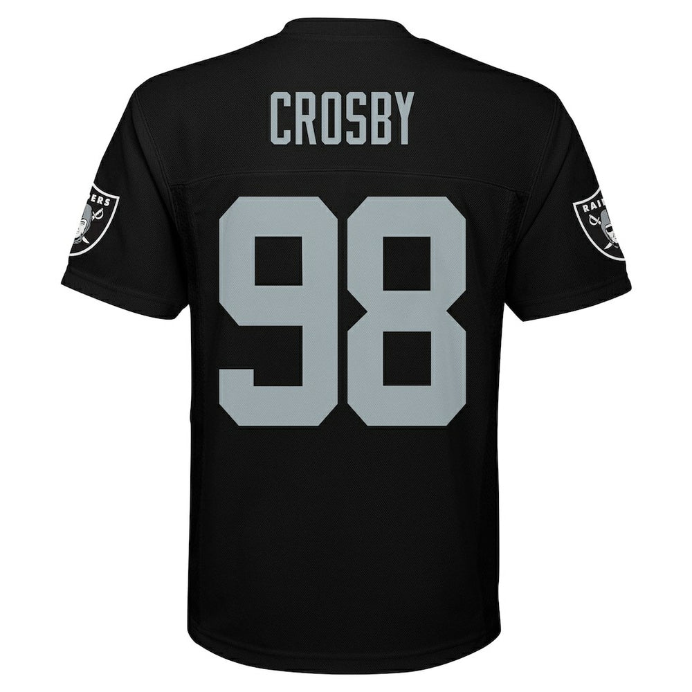Maxx Crosby  Youth Replica Player Jersey - Las Vegas Raiders