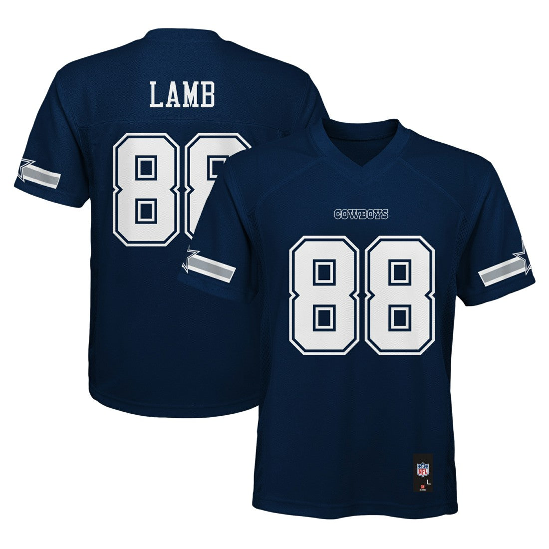 CeeDee Lamb  Youth Replica Player Jersey - Dallas Cowboys