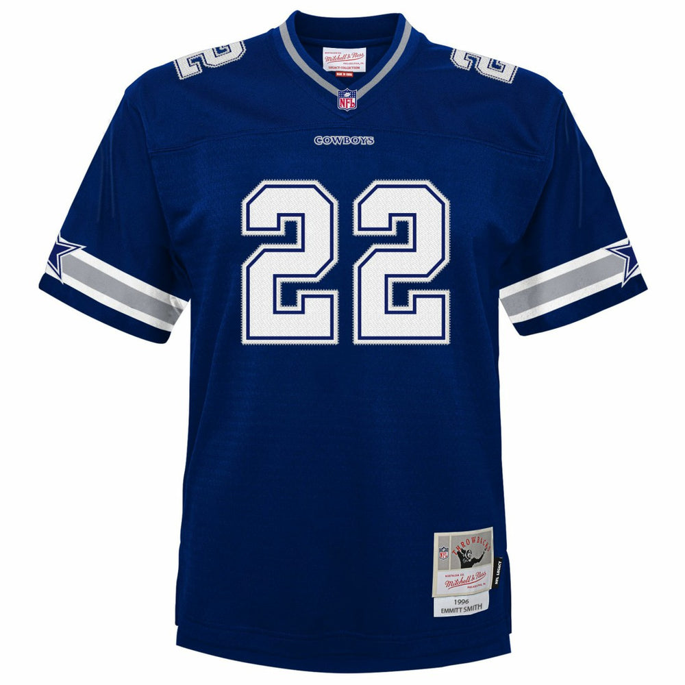 Emmitt Smith  Youth 1996 Legacy Jersey - Dallas Cowboys