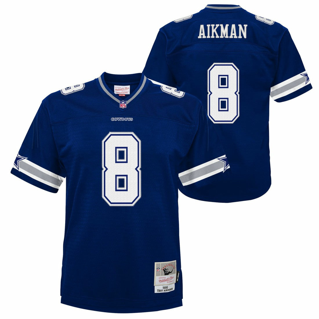 Troy Aikman  Youth 1996 Legacy Jersey - Dallas Cowboys