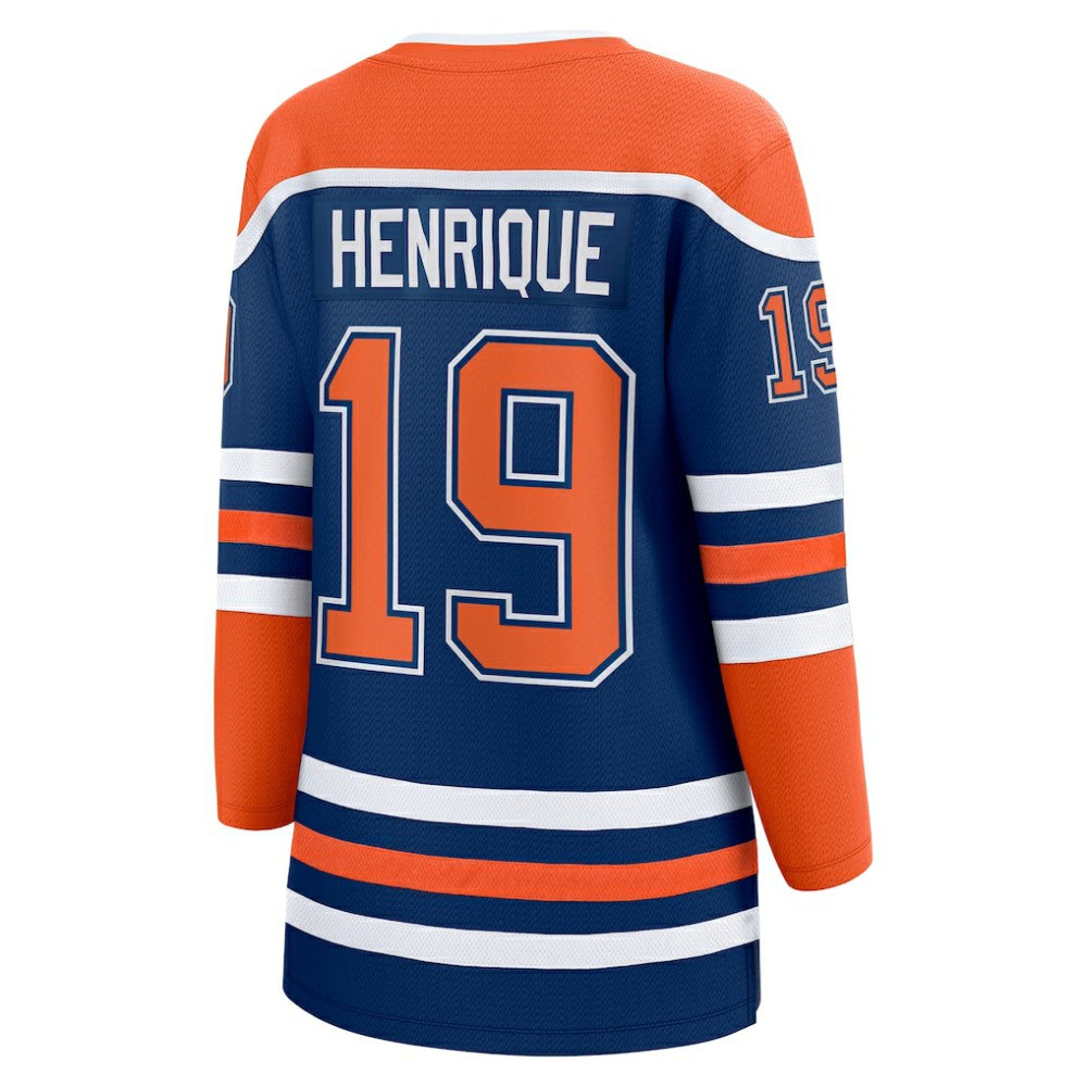 NHL Royal Adam Henrique Edmonton Oilers Fanatics Women's Home Breakaway Player Jersey