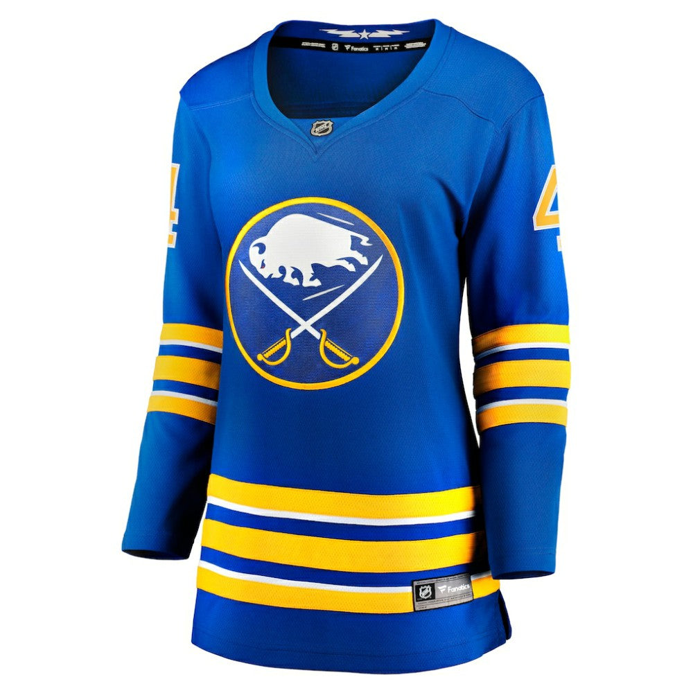 NHL Royal Bowen Byram Buffalo Sabres Fanatics Women's Home Breakaway Player Jersey