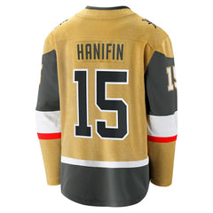 NHL Gold Noah Hanifin Vegas Golden Knights Fanatics Home Breakaway Jersey