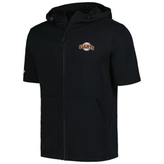 MLB San Francisco Giants Levelwear Recruit Short Sleeve Full-Zip Hoodie