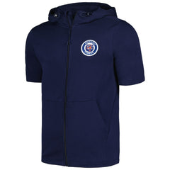 MLB Detroit Tigers Levelwear Recruit Short Sleeve Full-Zip Hoodie