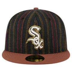 MLB Chicago White Sox New Era Vintage Herringbone 59FIFTY Fitted Hat
