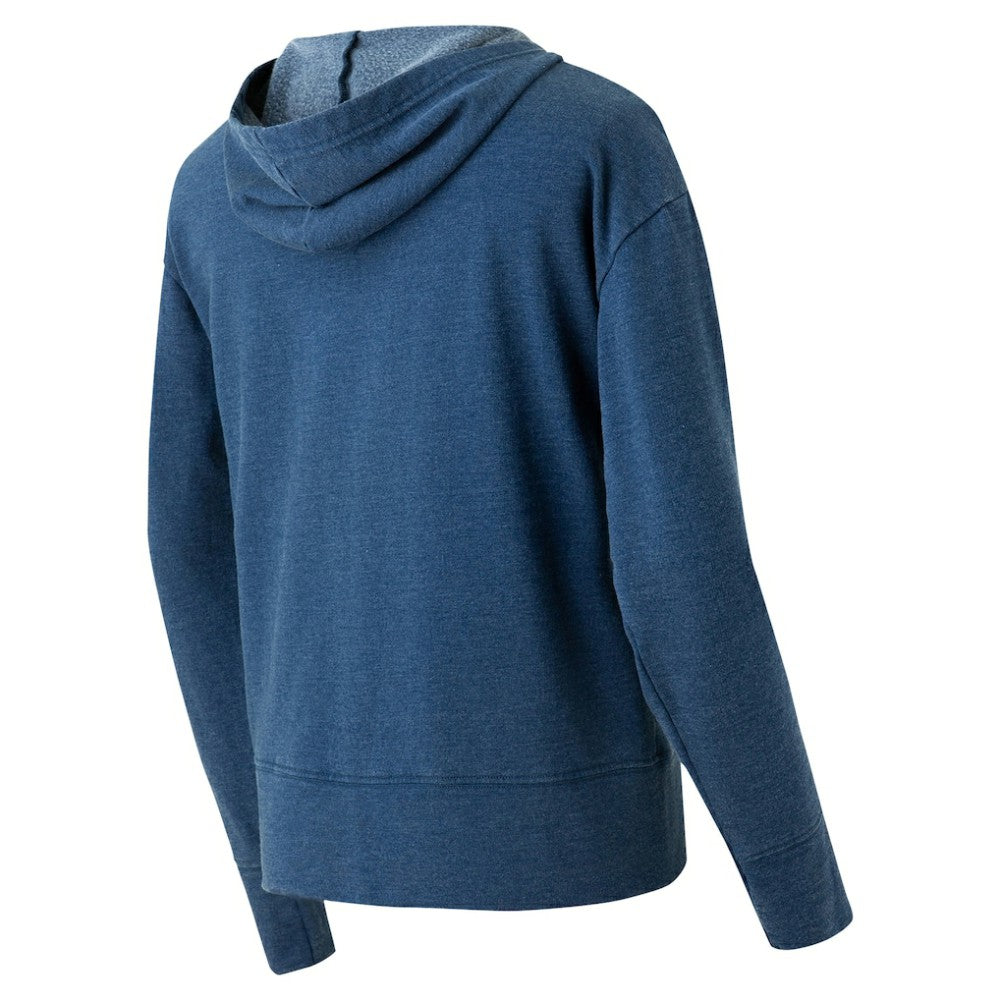 NHL Deep Sea Blue Seattle Kraken Concepts Sport Women's Volley Pullover Hoodie