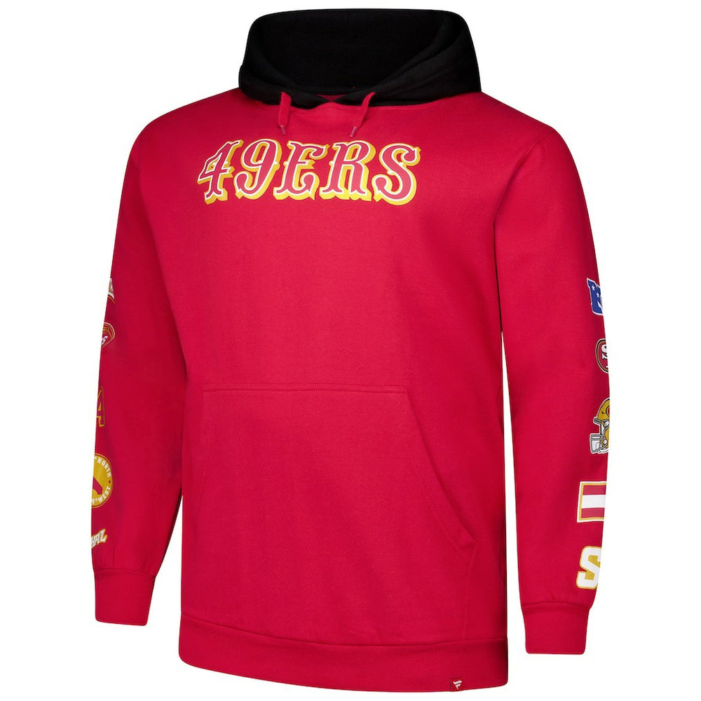 Big & Tall Patched Out Pullover Hoodie - San Francisco 49ers
