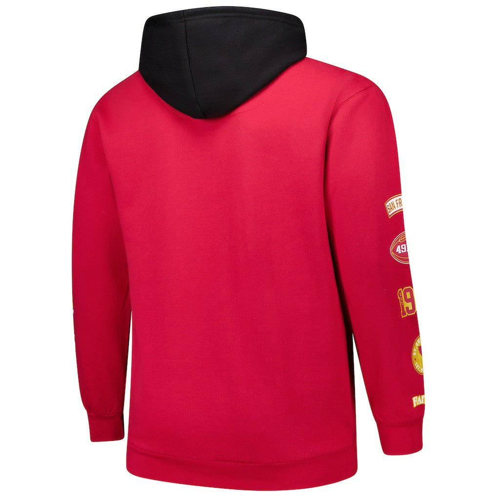 Big & Tall Patched Out Pullover Hoodie - San Francisco 49ers