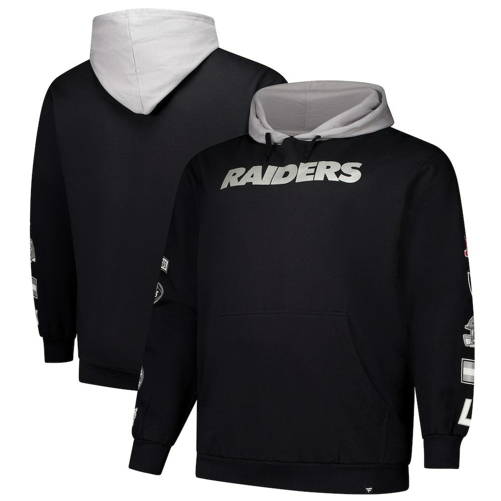 Big & Tall Patched Out Pullover Hoodie - Las Vegas Raiders