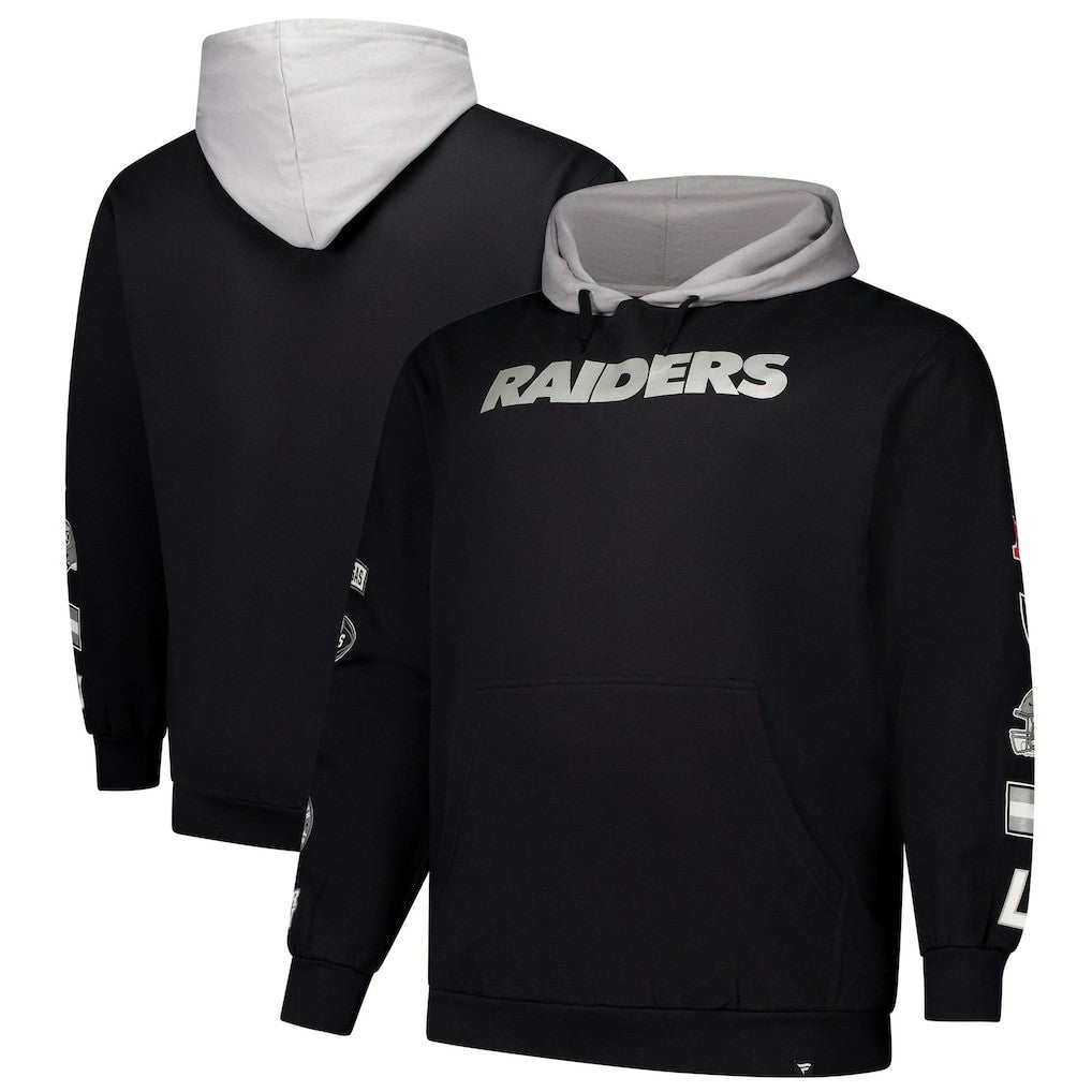 Big & Tall Patched Out Pullover Hoodie - Las Vegas Raiders