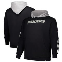 Big & Tall Patched Out Pullover Hoodie - Las Vegas Raiders