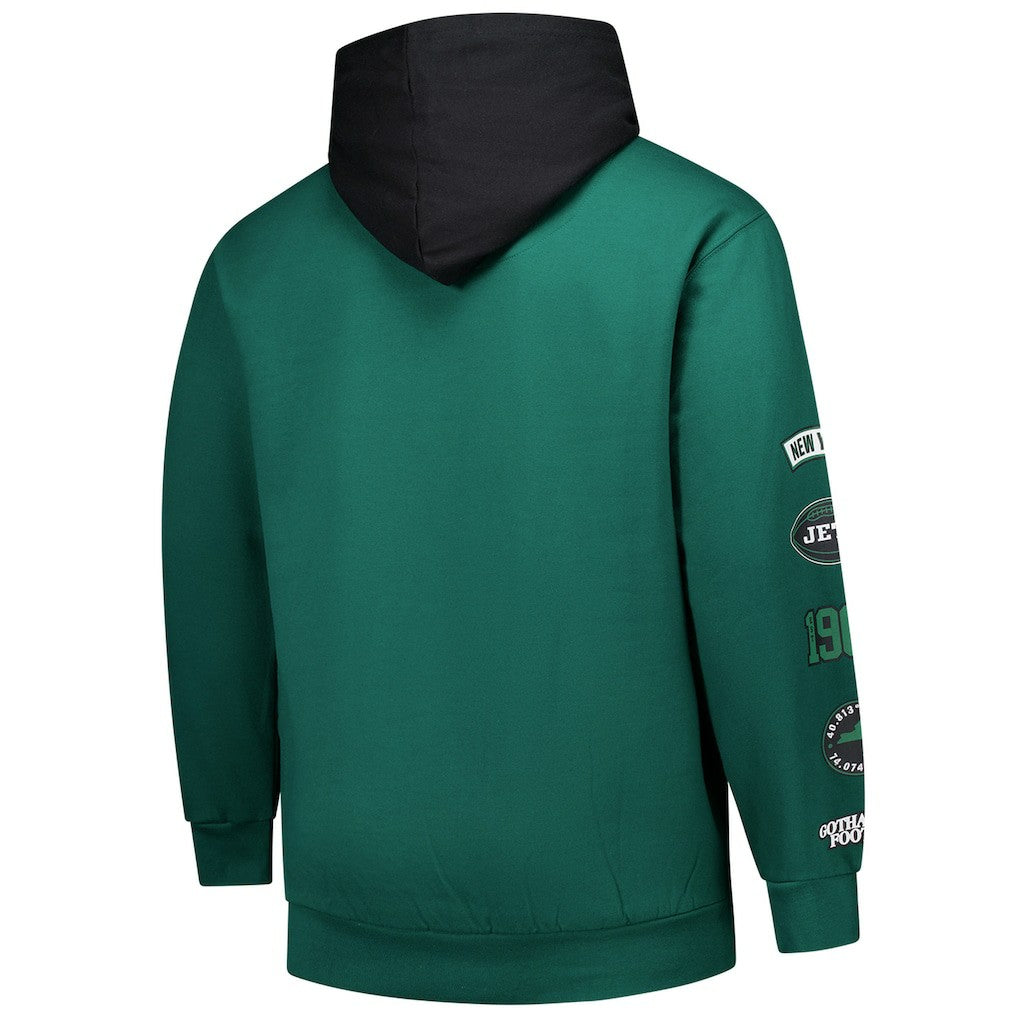Big & Tall Patched Out Pullover Hoodie - New York Jets