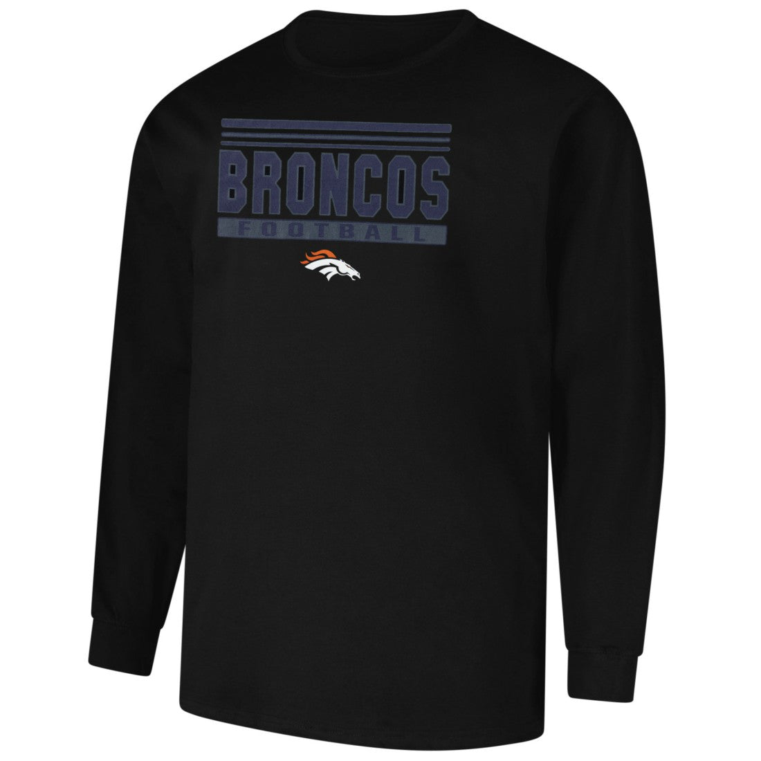 Profile Big & Tall Pop Long Sleeve T-Shirt - Denver Broncos