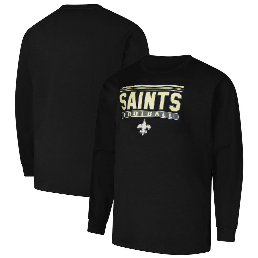 Profile Big & Tall Pop Long Sleeve T-Shirt - New Orleans Saints