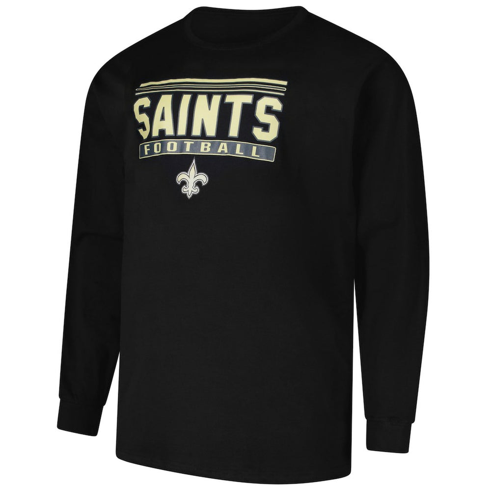 Profile Big & Tall Pop Long Sleeve T-Shirt - New Orleans Saints
