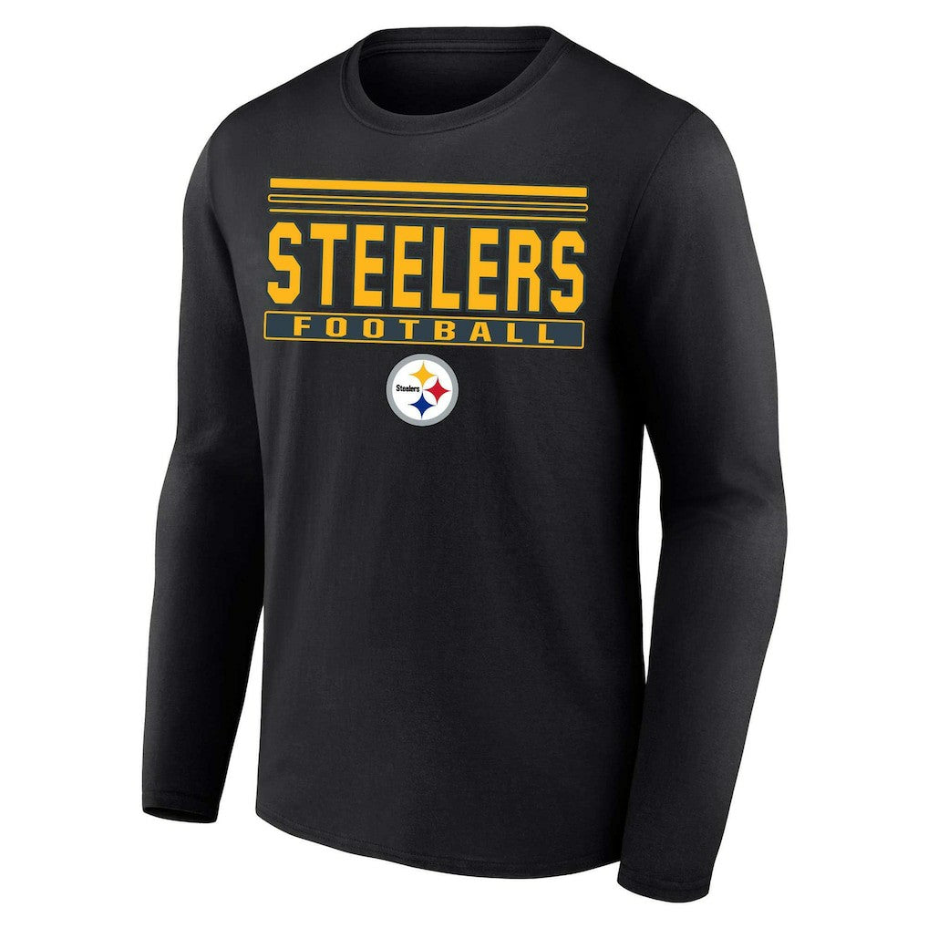 Profile Big & Tall Pop Long Sleeve T-Shirt - Pittsburgh Steelers