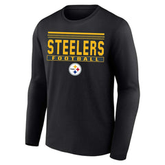 Profile Big & Tall Pop Long Sleeve T-Shirt - Pittsburgh Steelers