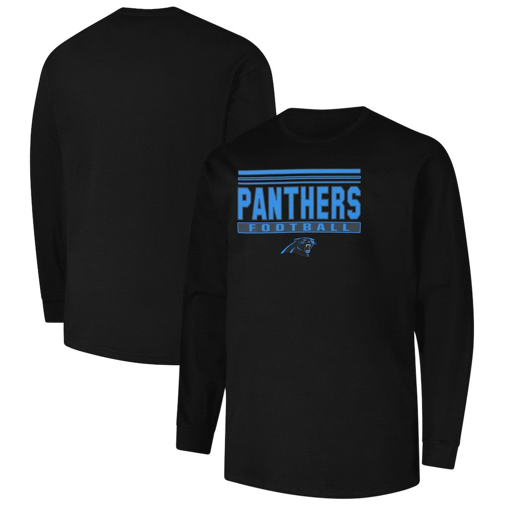 Profile Big & Tall Pop Long Sleeve T-Shirt - Carolina Panthers