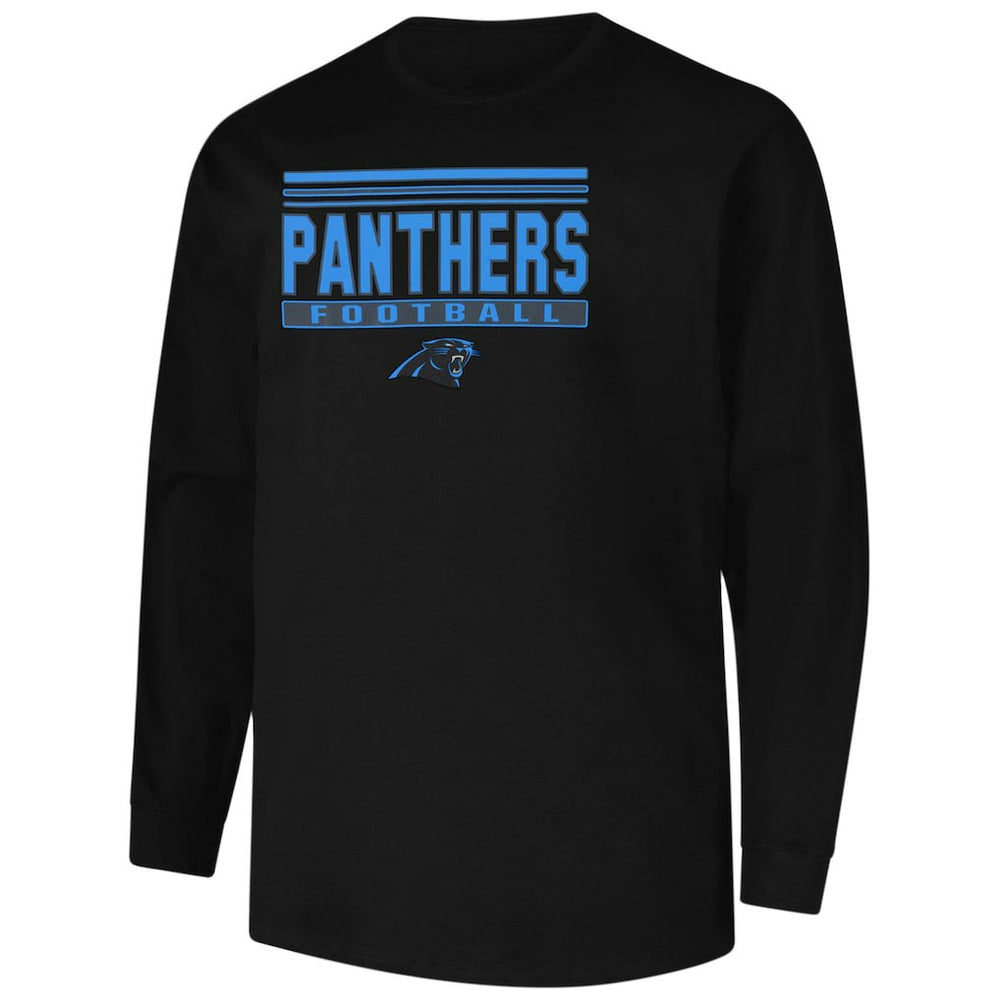 Profile Big & Tall Pop Long Sleeve T-Shirt - Carolina Panthers