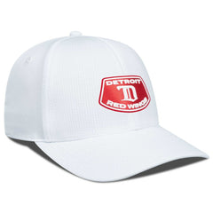 NHL White Detroit Red Wings Levelwear Retro Skylight Zephyr Adjustable Hat