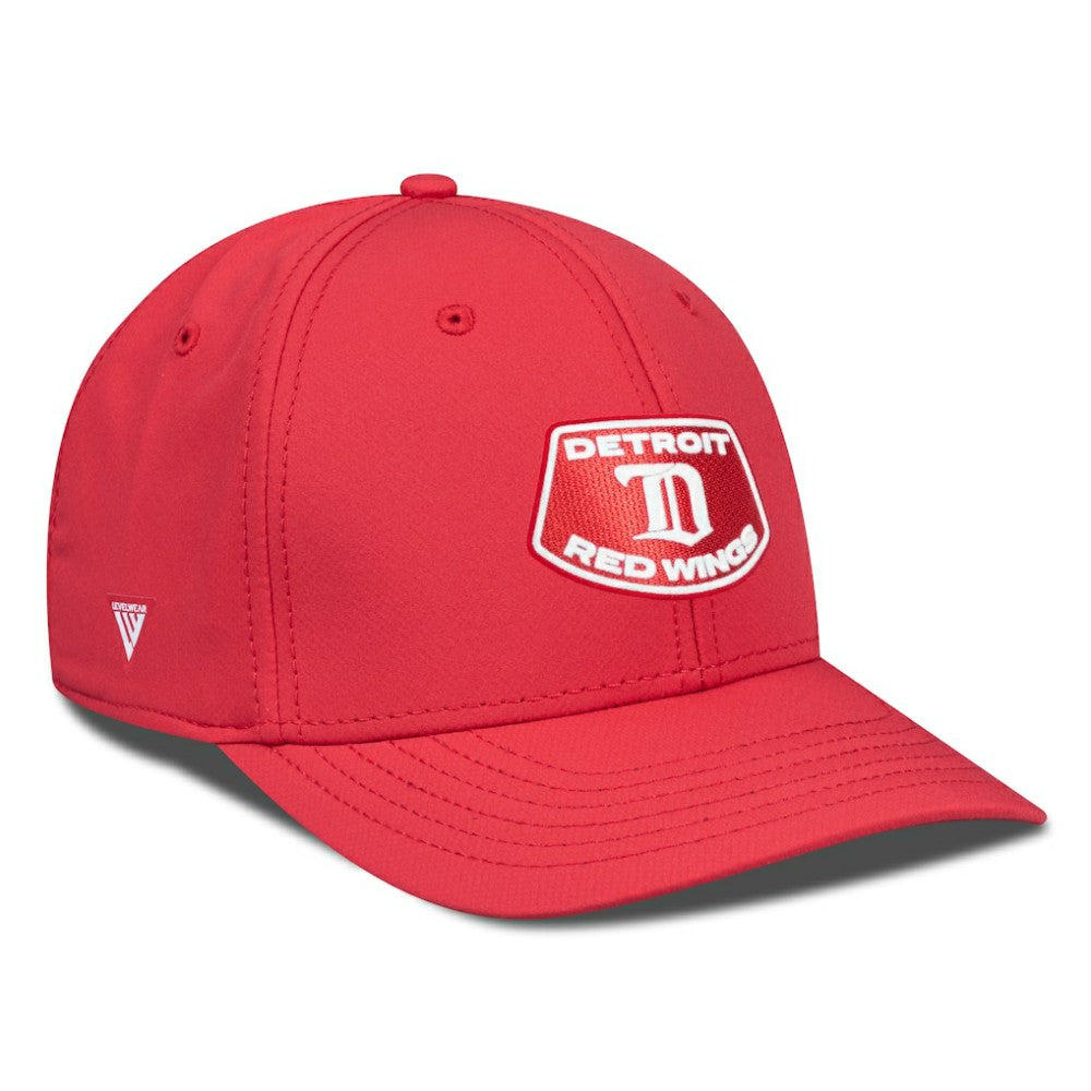 NHL Red Detroit Red Wings Levelwear Retro Skylight Rise Flex Hat