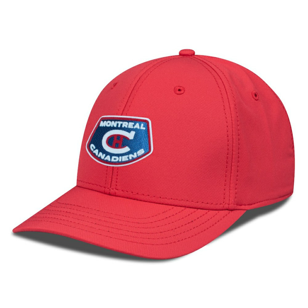 NHL Red Montreal Canadiens Levelwear Retro Skylight Rise Flex Hat