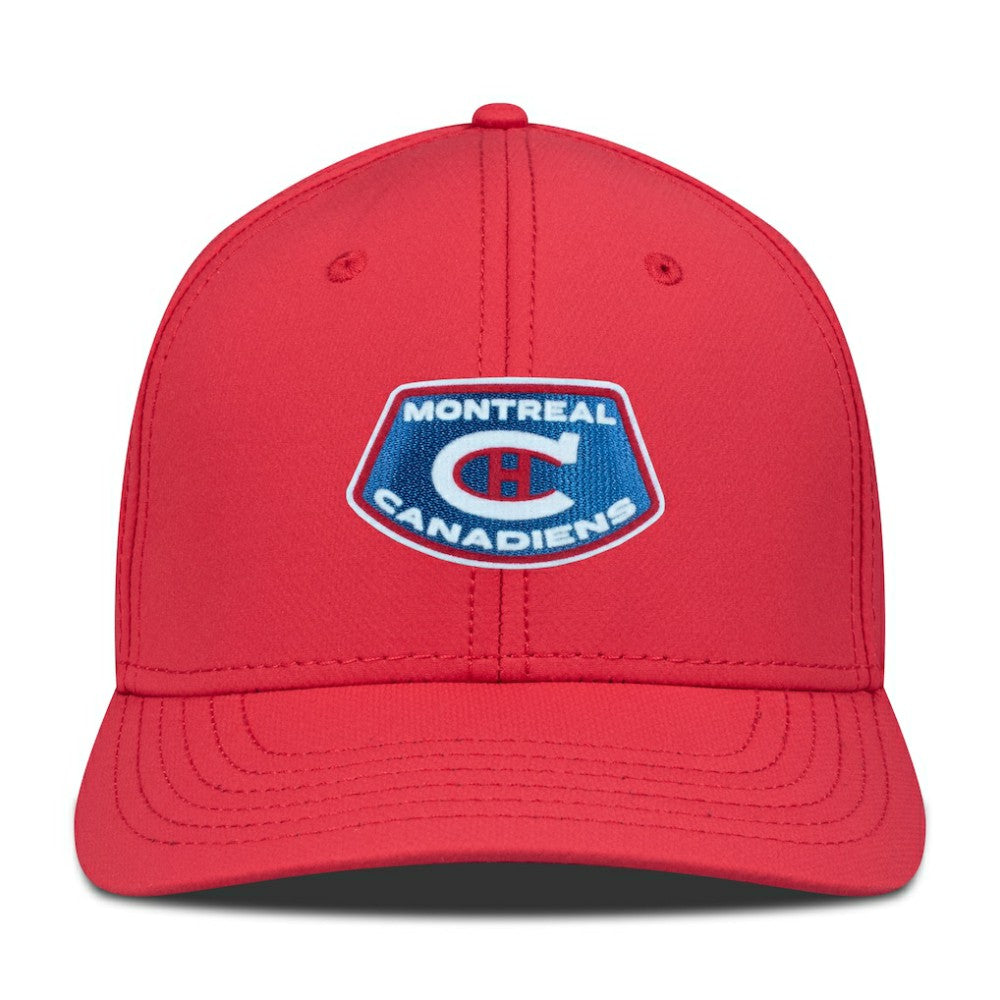NHL Red Montreal Canadiens Levelwear Retro Skylight Rise Flex Hat