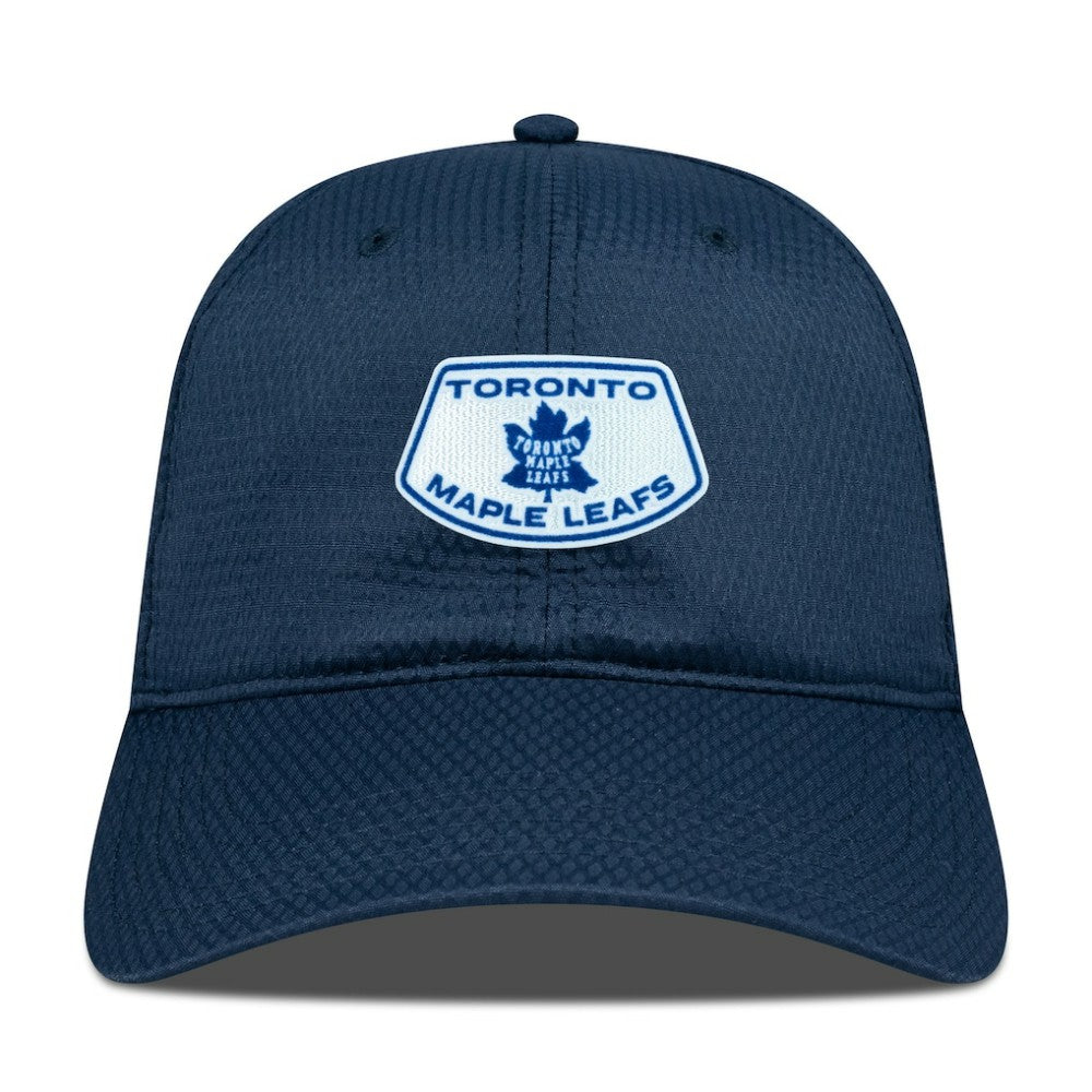 NHL Navy Toronto Maple Leafs Levelwear Retro Skylight Matrix Adjustable Hat