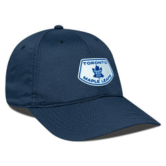 NHL Navy Toronto Maple Leafs Levelwear Retro Skylight Matrix Adjustable Hat