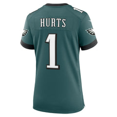 Jalen Hurts  Women's Team Game Jersey - Philadelphia Eagles