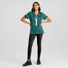Jalen Hurts  Women's Team Game Jersey - Philadelphia Eagles