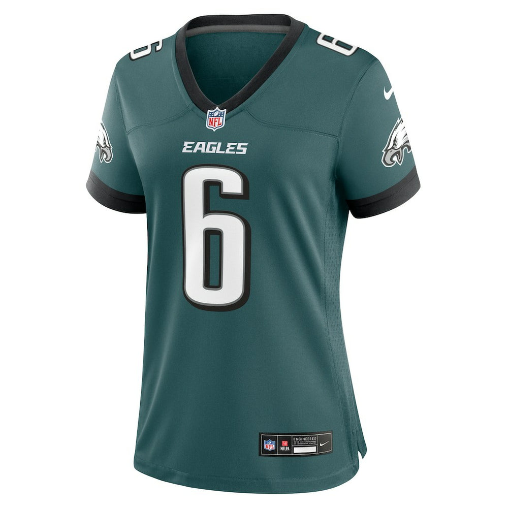 DeVonta Smith  Women's Team Game Jersey - Philadelphia Eagles