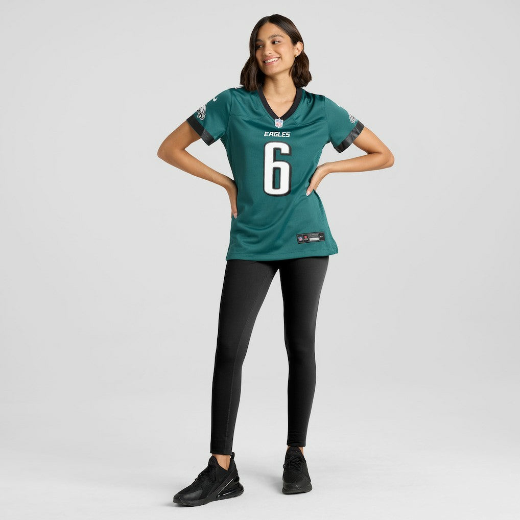 DeVonta Smith  Women's Team Game Jersey - Philadelphia Eagles