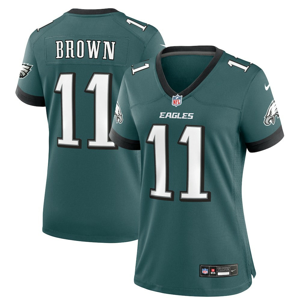 A.J. Brown  Women's Team Game Jersey - Philadelphia Eagles
