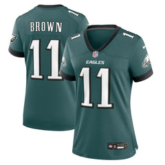 A.J. Brown  Women's Team Game Jersey - Philadelphia Eagles