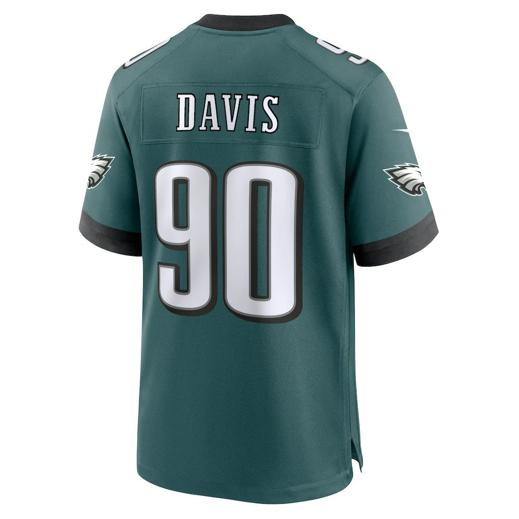 Jordan Davis  Team Game Jersey - Philadelphia Eagles