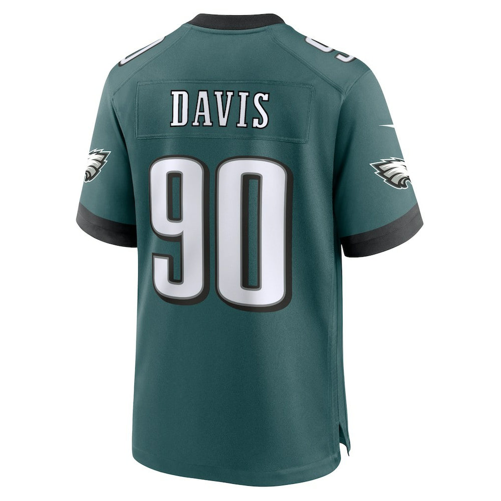 Jordan Davis  Team Game Jersey - Philadelphia Eagles