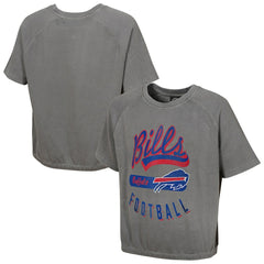 Women's Mineral Wash Short Sleeve Top - Buffalo Bills