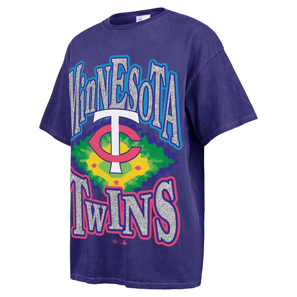 MLB Minnesota Twins '47 Women's Flashing Lights Boyfriend T-Shirt