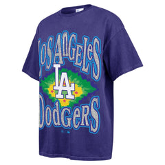 MLB Los Angeles Dodgers '47 Women's Flashing Lights Boyfriend T-Shirt